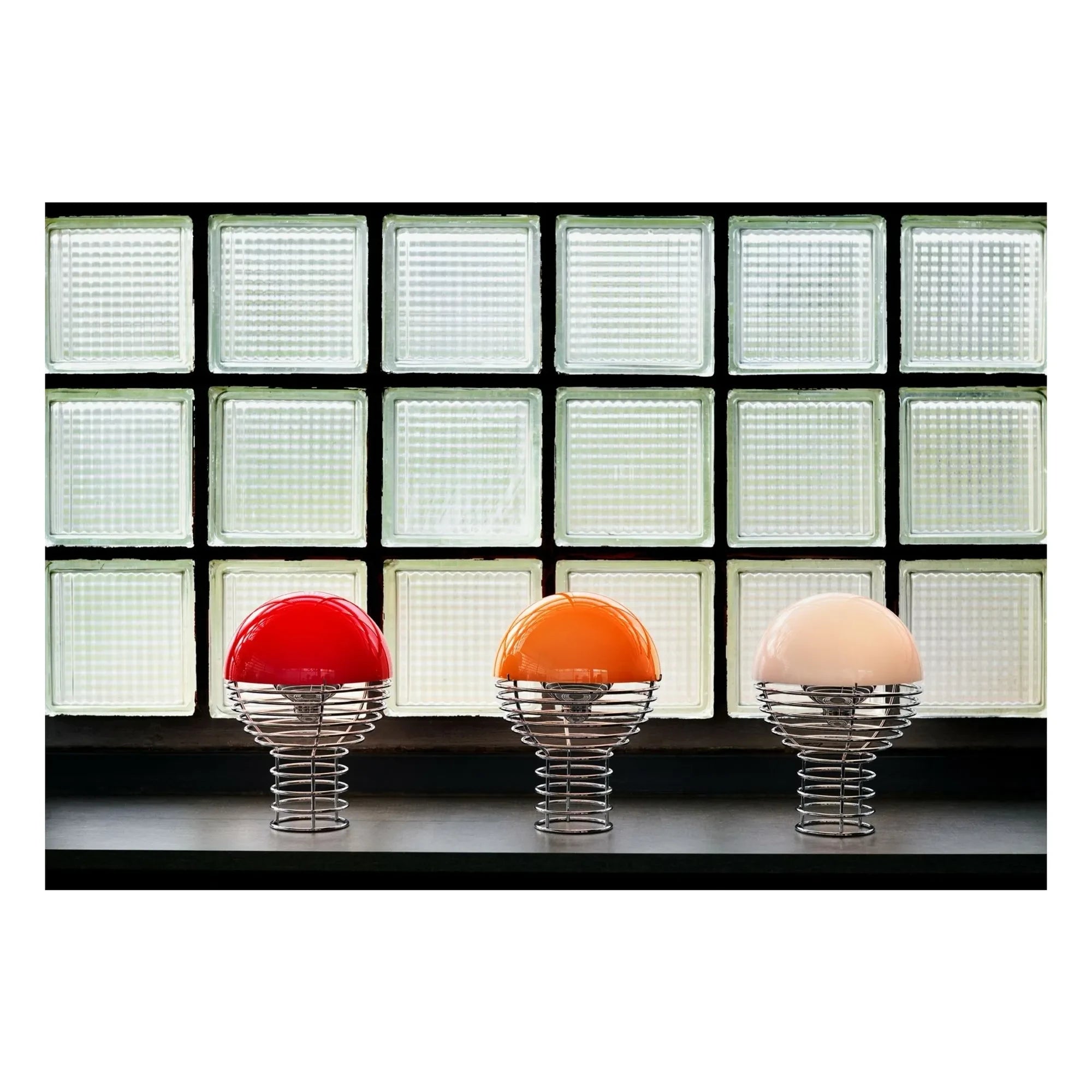 Verpan - Wire Nomad Lampe Ø18 cm | Rot