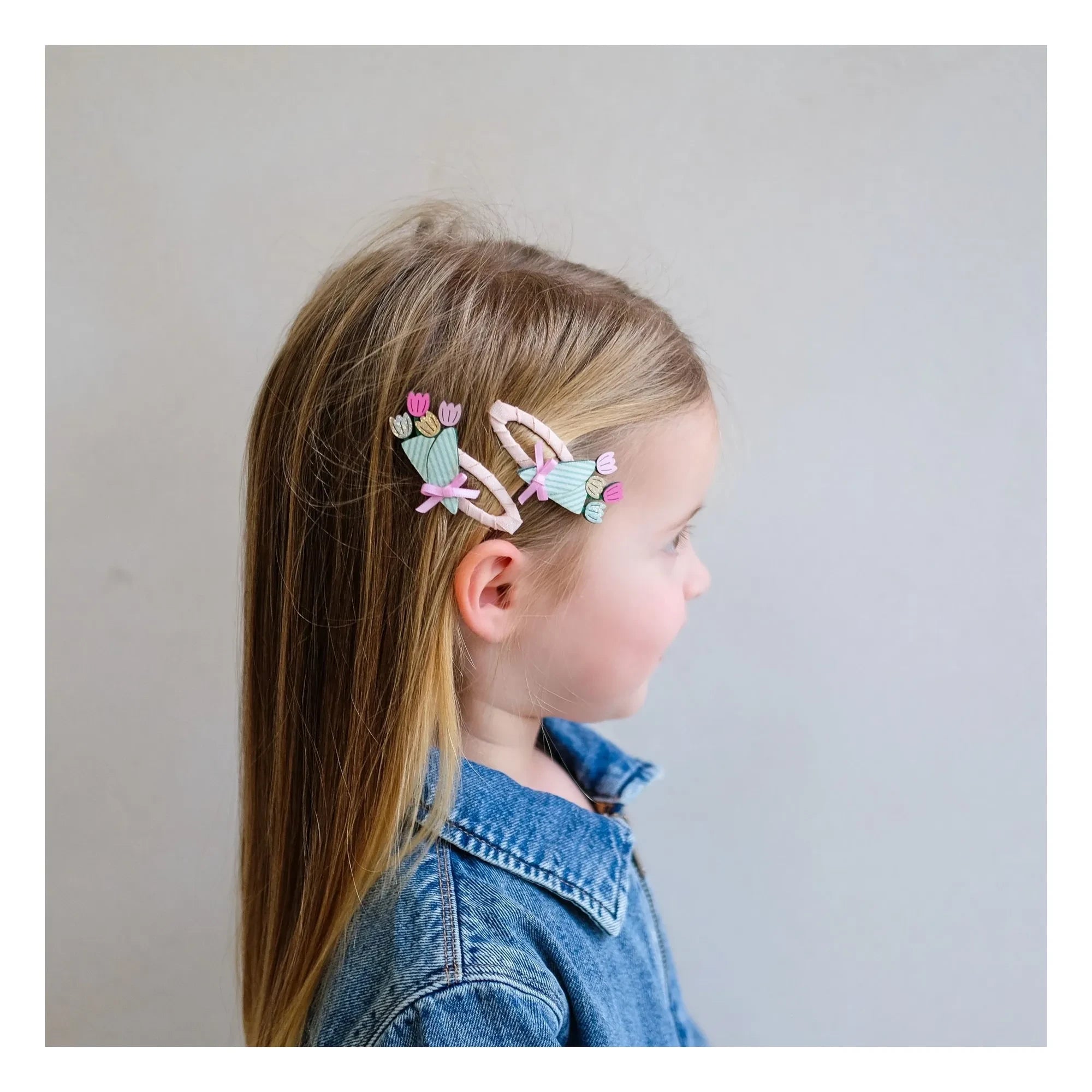 Mimi & Lula - 2-Pack Bouquet Buckles | Pink