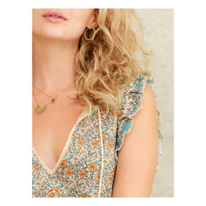 M.A.B.E. - Jaci Pamuk Dress | Orange