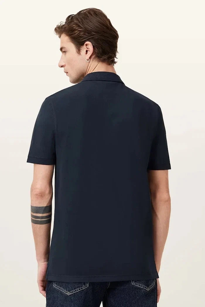 AllSaints erkek pamuklu yakalı tişört