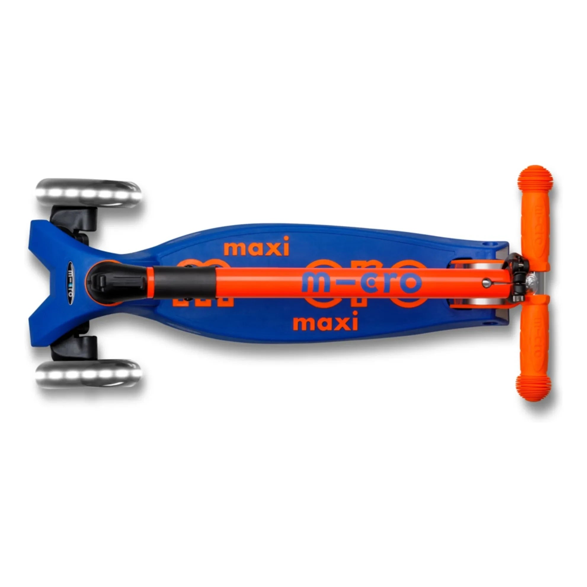 Micro - Maxi Katlanabilir Neon LED Scooter | Turuncu