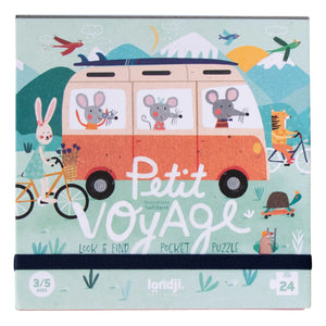 Londji - Petit Voyage Puzzle - 24 Parça