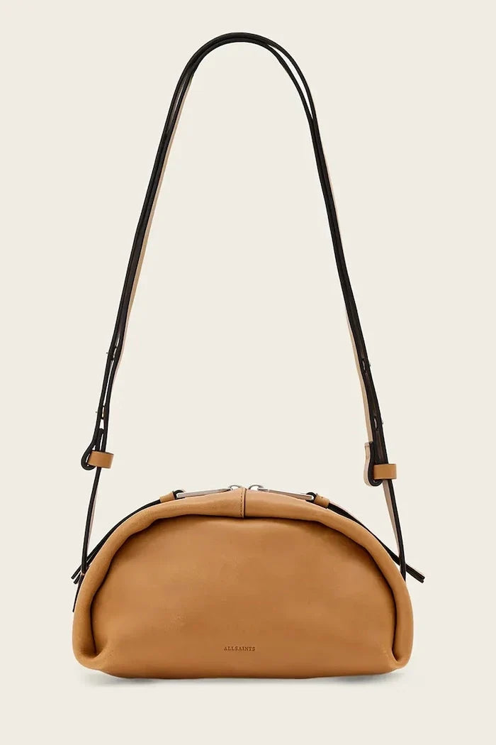AllSaints kadın deri crossbody çanta ROSALIE