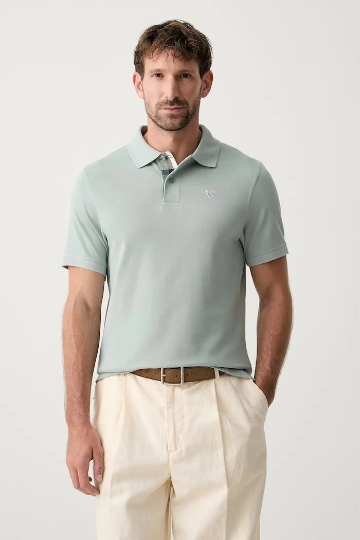 Barbour pamuklu erkek polo yaka tişört