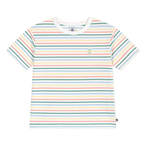 Petit Bateau – Gestreiftes T-Shirt | Gelb