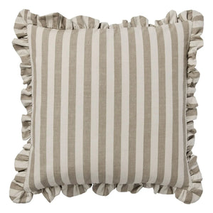 Broste Copenhagen - Ina Square Pillowcase | Brown