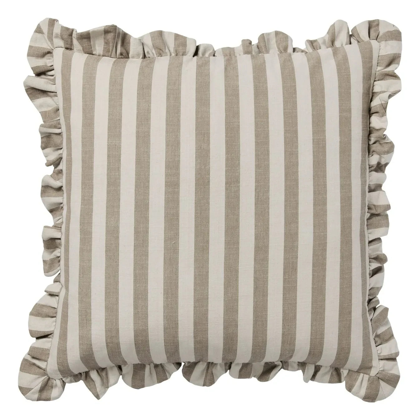 Broste Copenhagen - Ina Square Pillowcase | Brown
