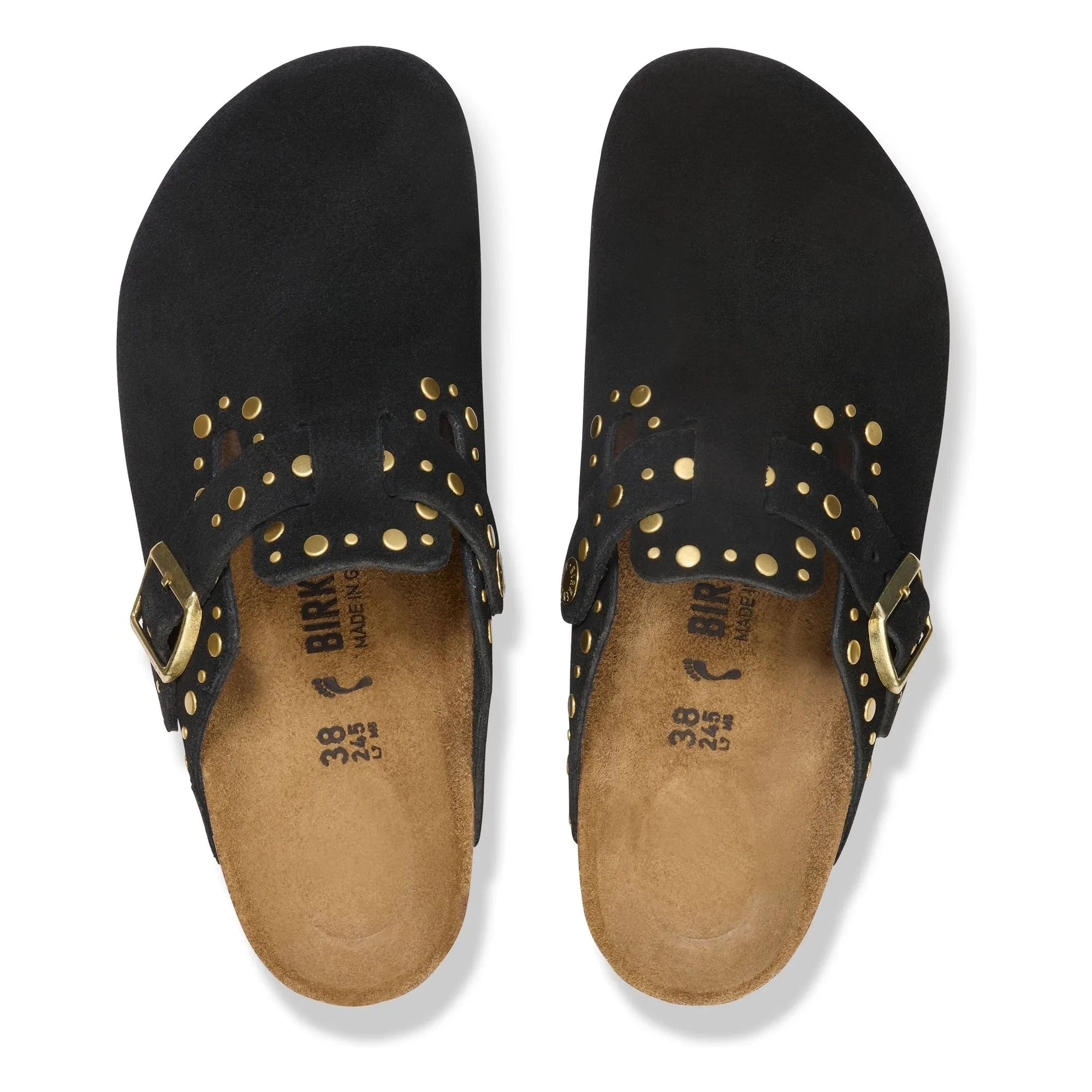 BIRKENSTOCK - Boston Rivet Clogs Sweden | Schwarz