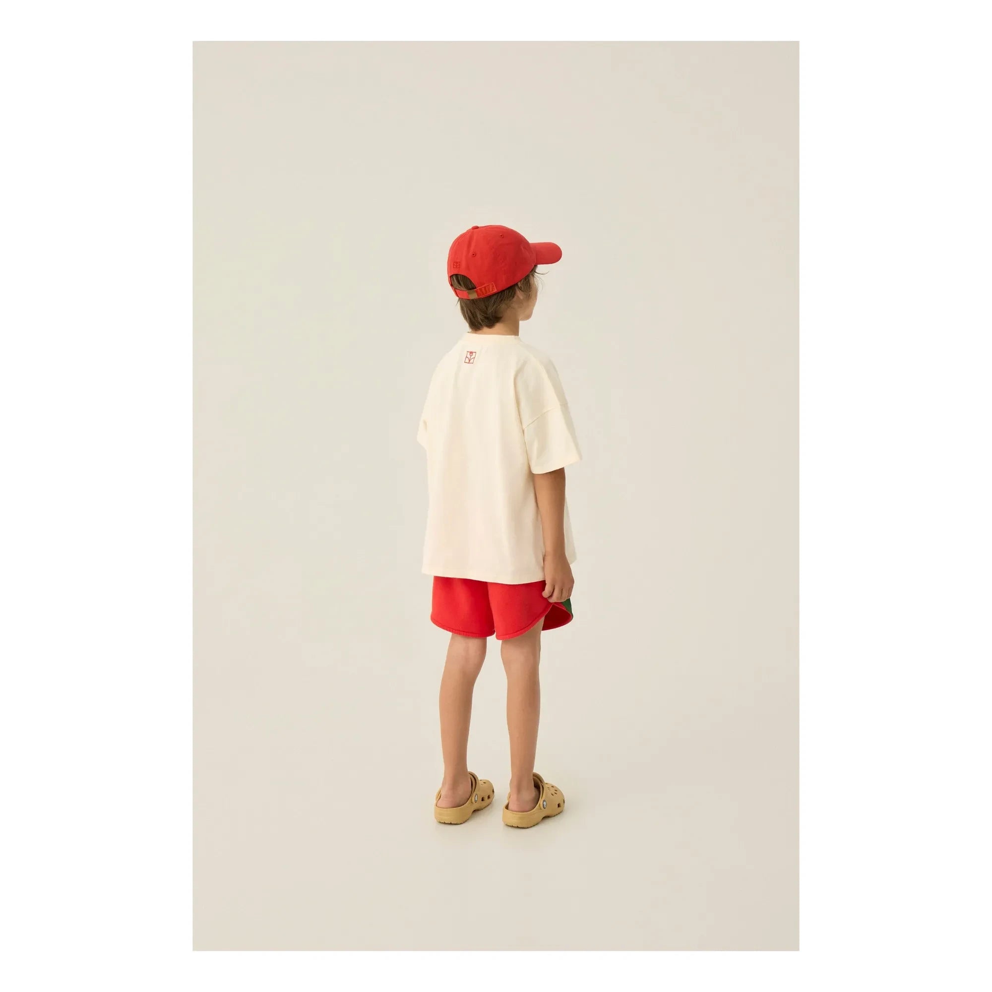 The Campamento - Oversize Tişört Every Child Is An Artist Organik pamuk | Ekru