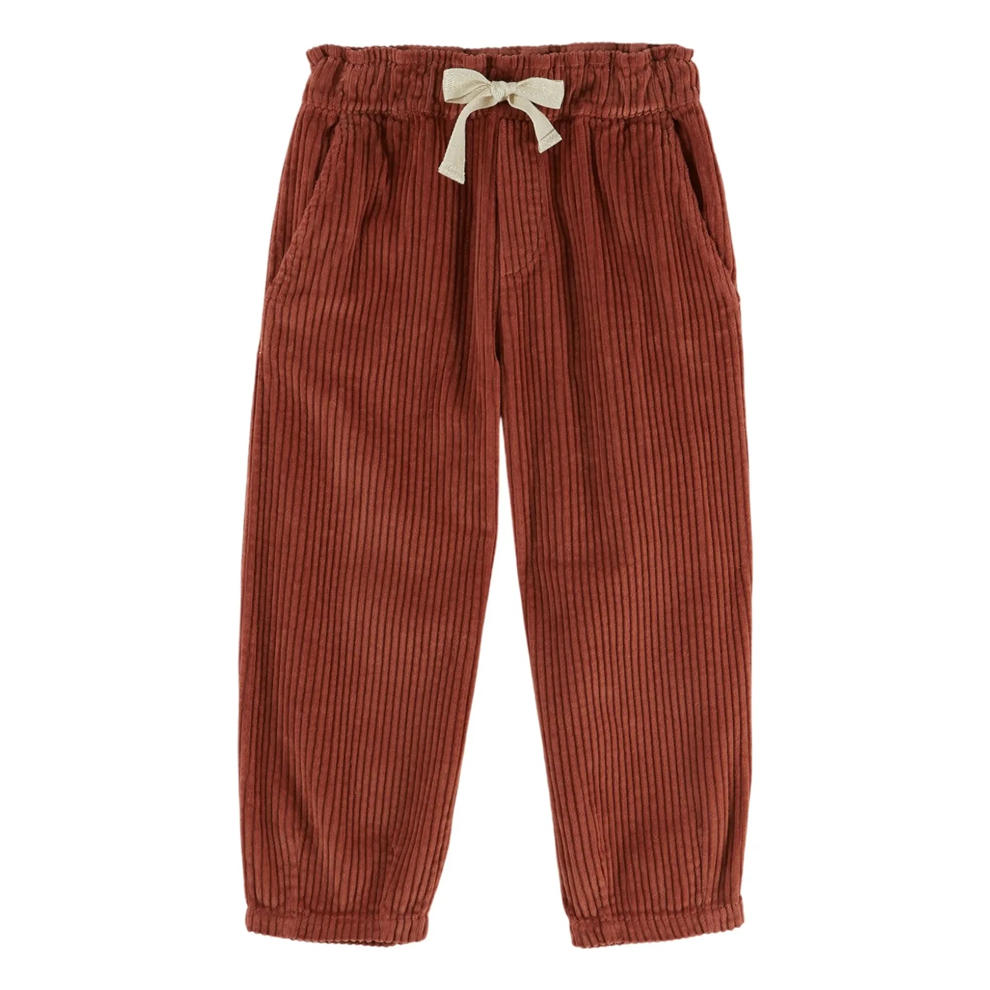Emile et Ida - Corduroy Trousers | Brick Red