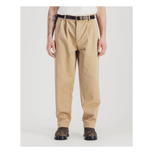 Parages - Çift Pilili Twill Pantolon | Bej