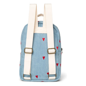 Studio Noos - Hearts Sırt Çantası | Denim