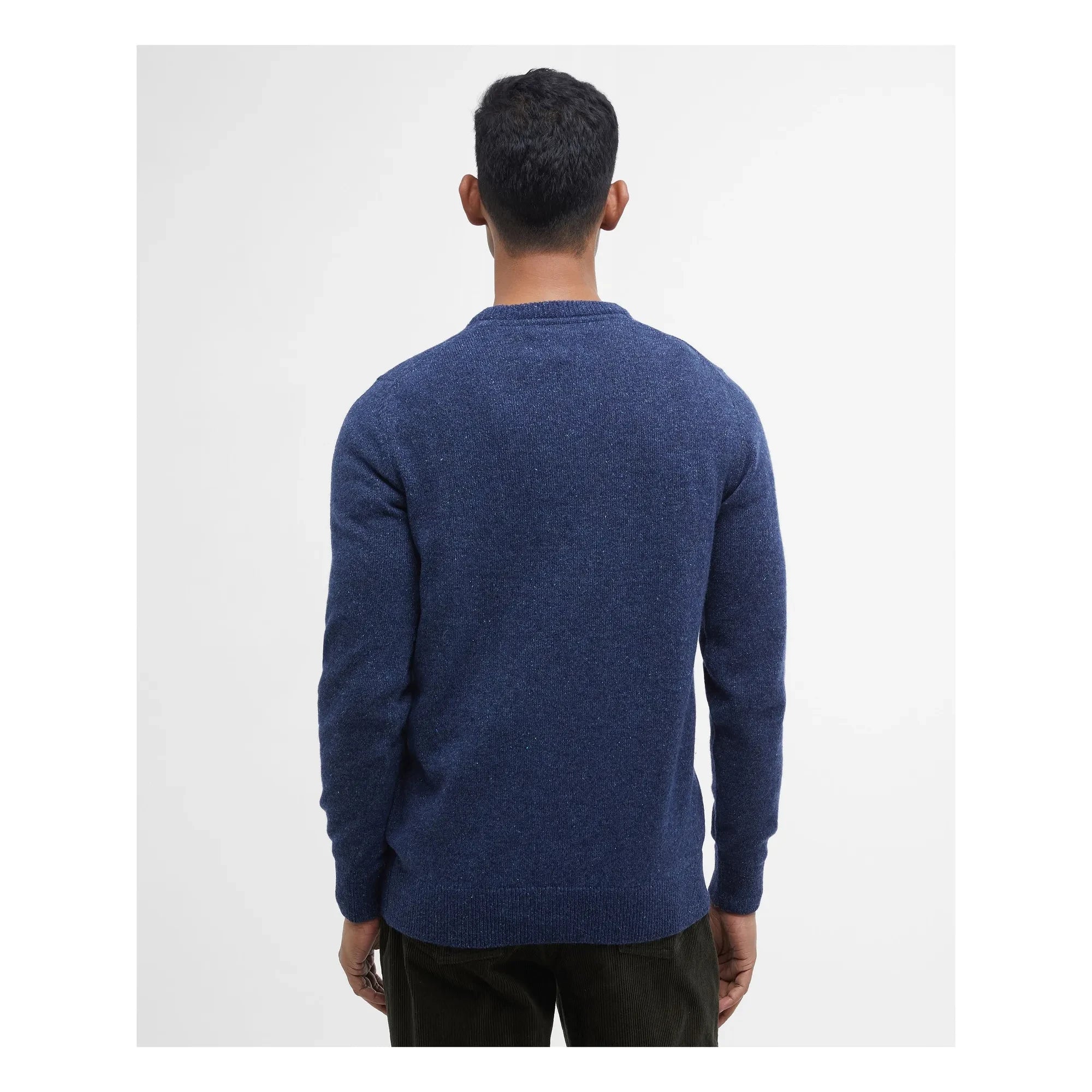 Barbour - Essential Tisbury bisiklet yaka kazak | Koyu Mavi
