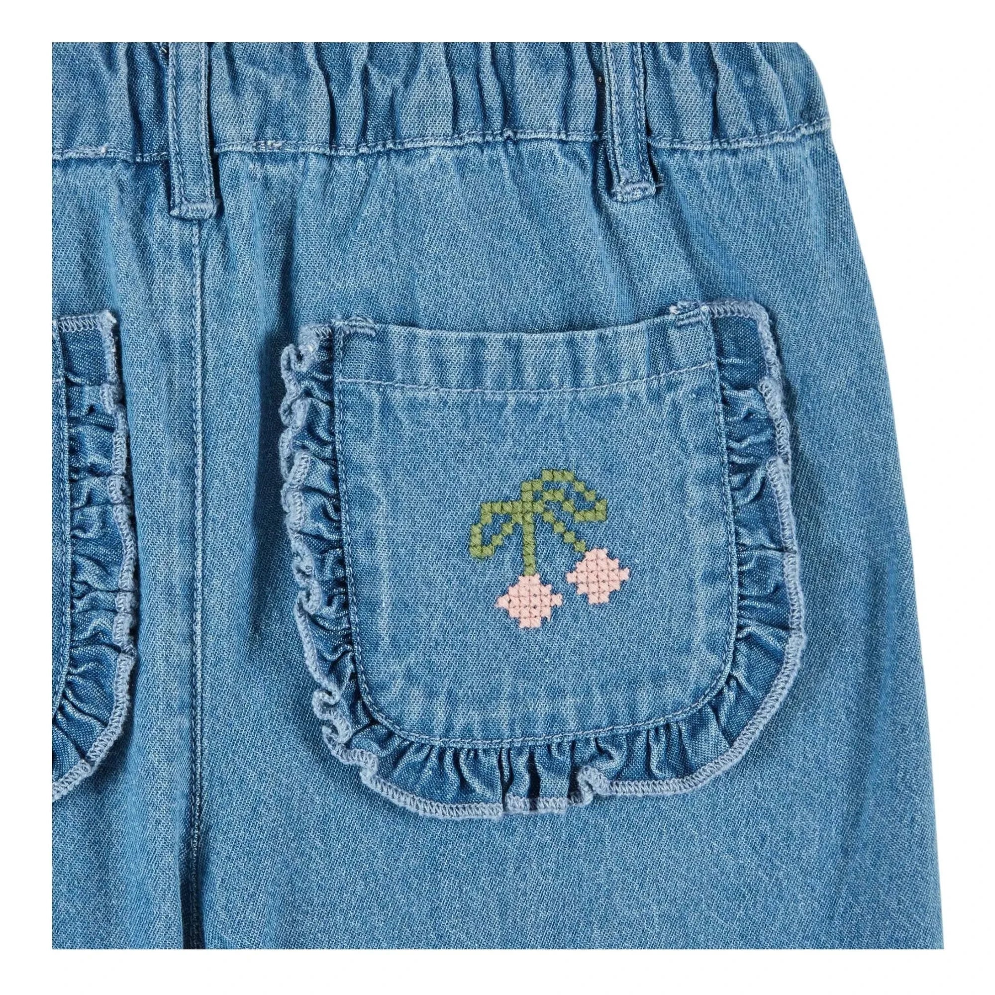 Emile et Ida - Jeans Kirschen | Blau