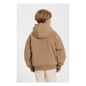 Finger in the nose - Chelsea Hooded Jacket | Camel