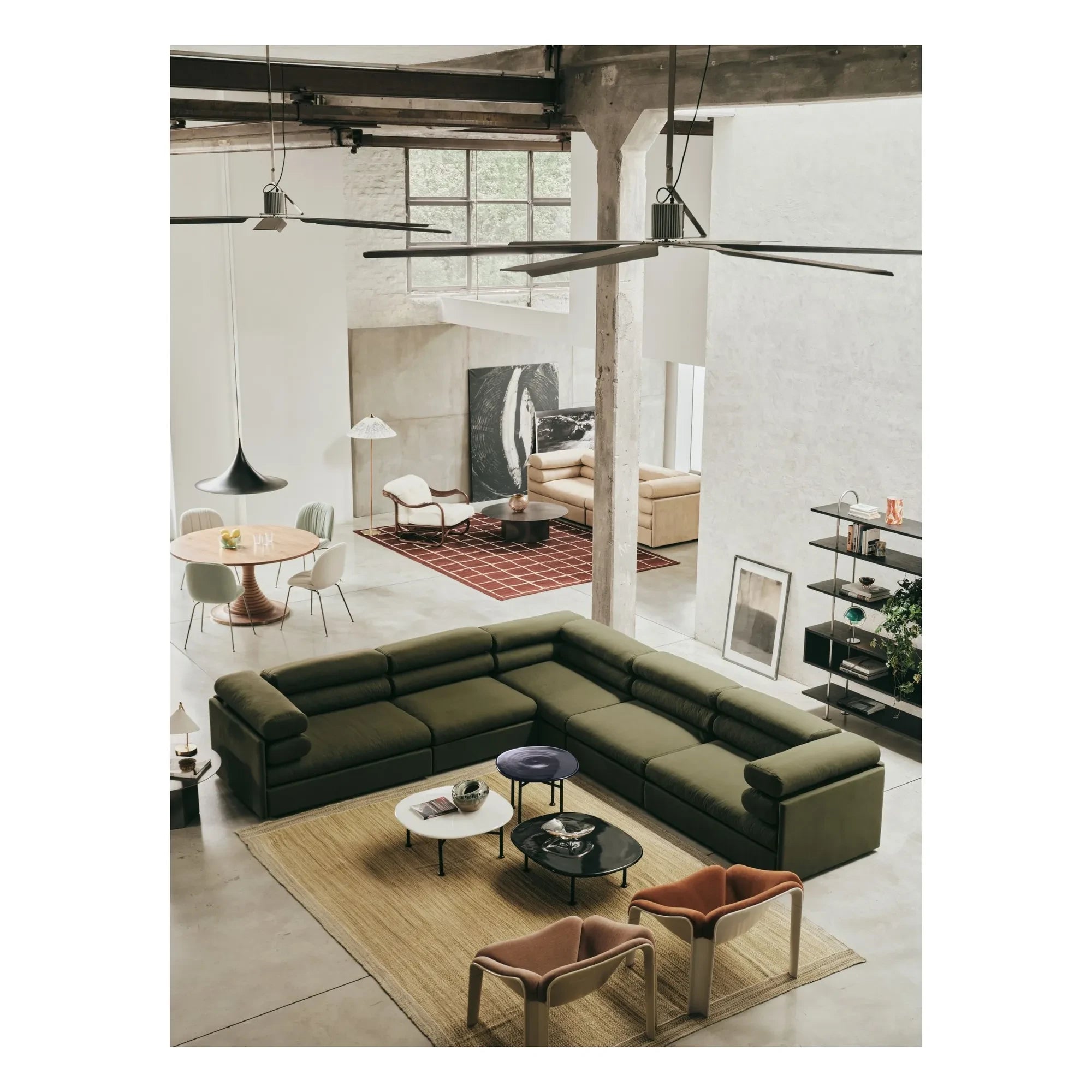Gubi - Carmel seramik sehpa, OEO Studio | Siyah