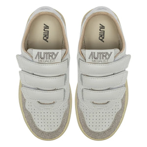 Autry - Baskets Kids Kidstripes Low Glitter Deri | Gümüş