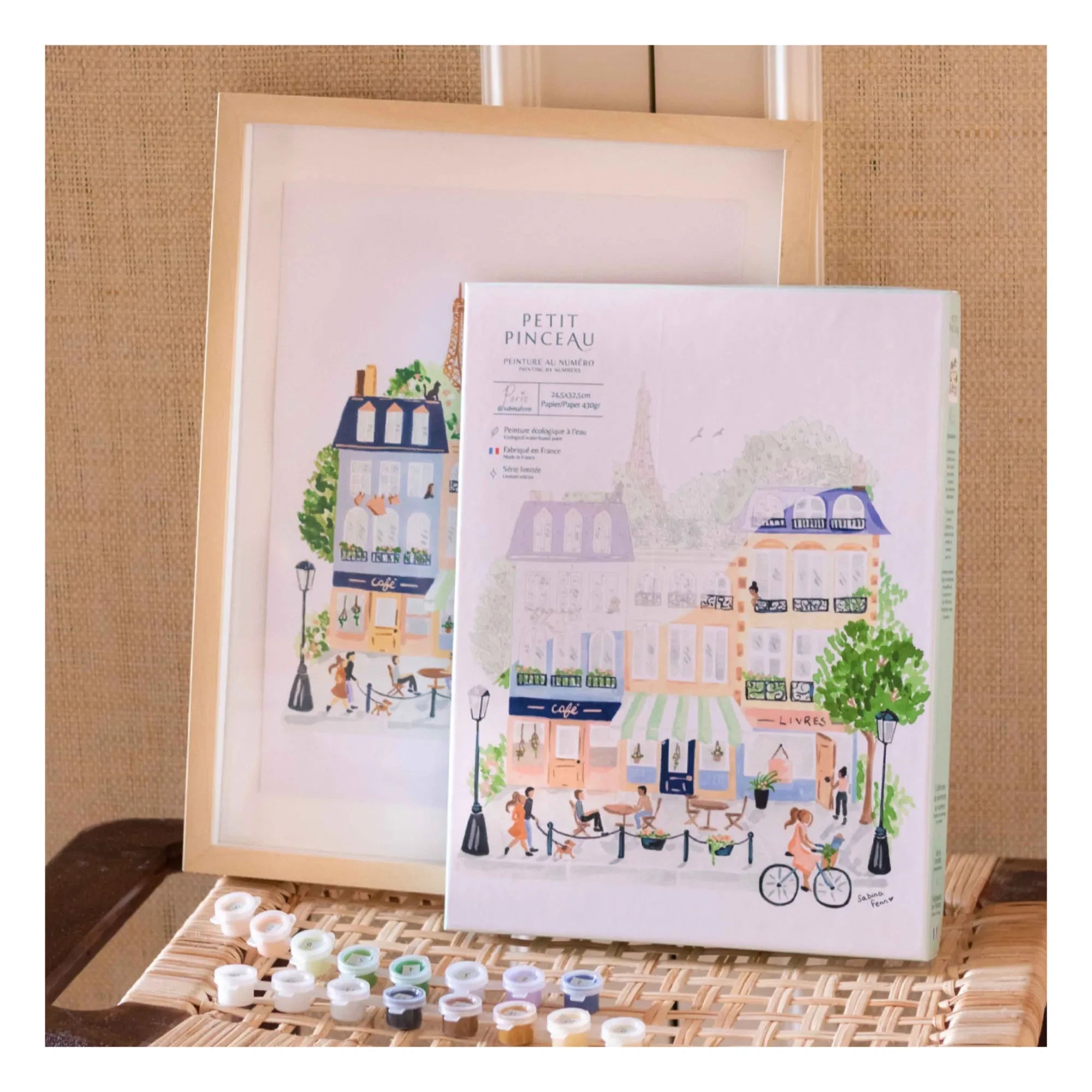 La Petite Épicerie - Numaralı boya seti - Paris
