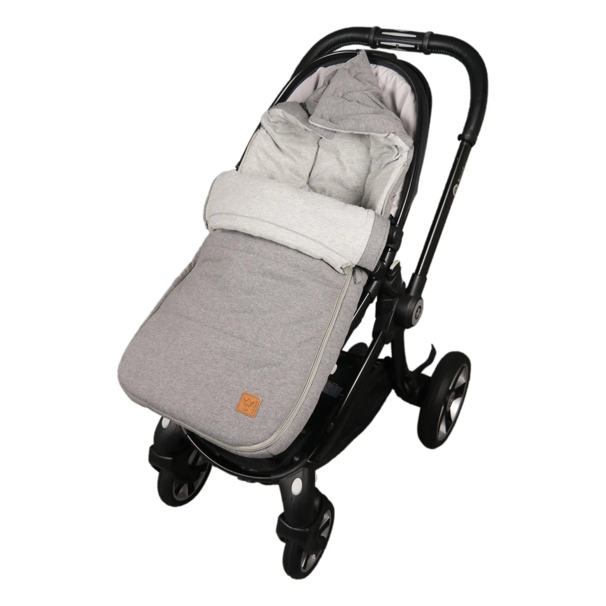 Kaiser - Baumwoll-Jersey Strampler | Anthrazit