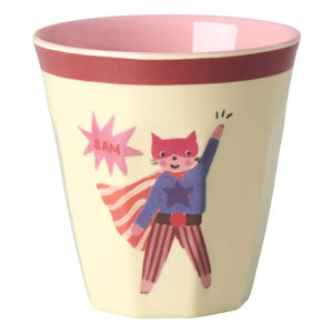 Rice - Heroes melamin bardaklar - 6'lı set | Pembe
