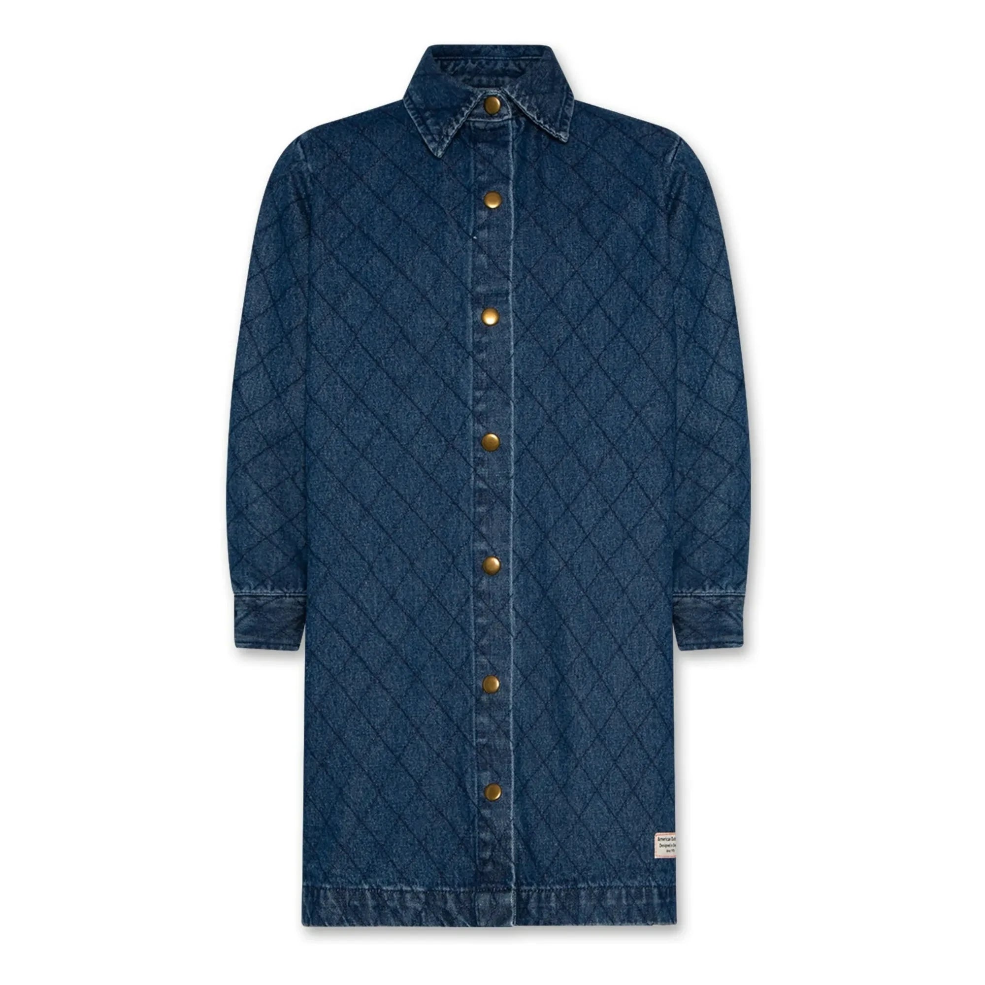 AO76 - Lol Check Dress | Denim