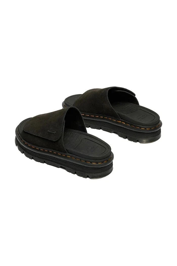 Dr. Martens Süet Platform Terlik ZebZag Slide