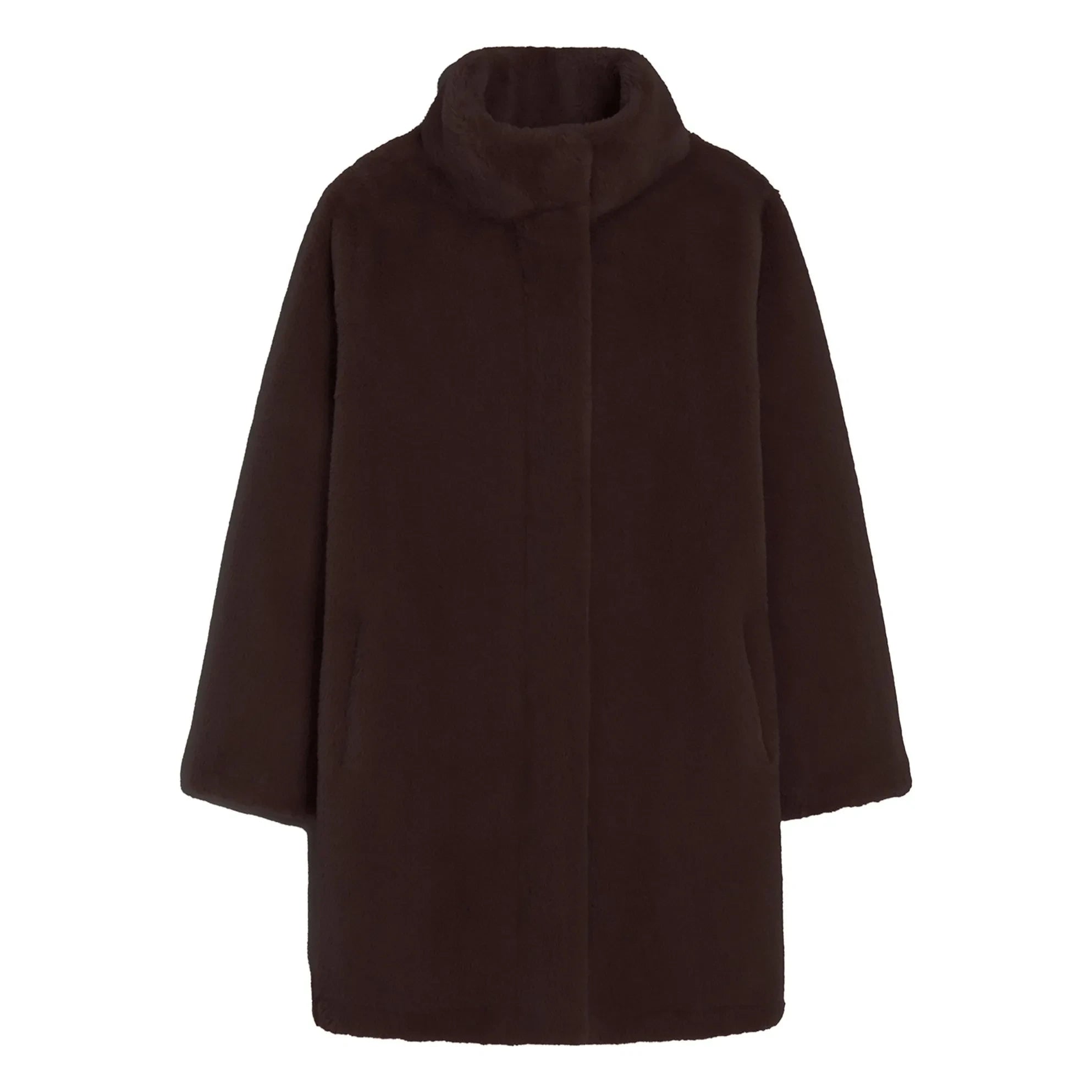 Apparis - Blair Coat Geri Dönüştürülmüş Elyaf | Kahverengi