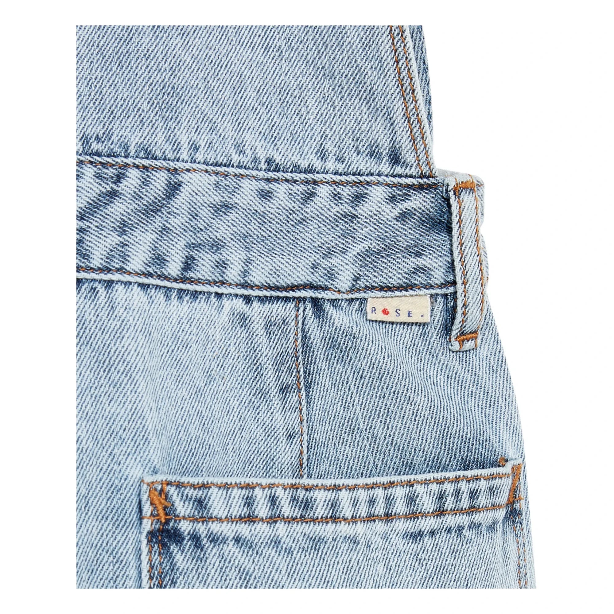 Bellerose – Salopette aus gewaschenem Denim