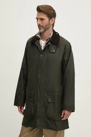 Barbour uzun erkek pamuk ceket