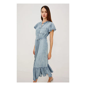 Rails - Kahlo Kleid | Denimblau
