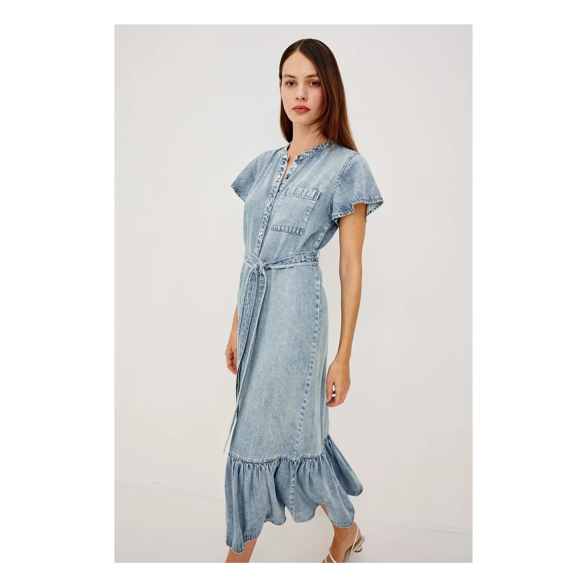 Rails - Kahlo Kleid | Denimblau