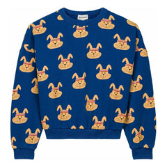 We Are Kids - Tony Lapins organik pamuklu sweatshirt | Mavi