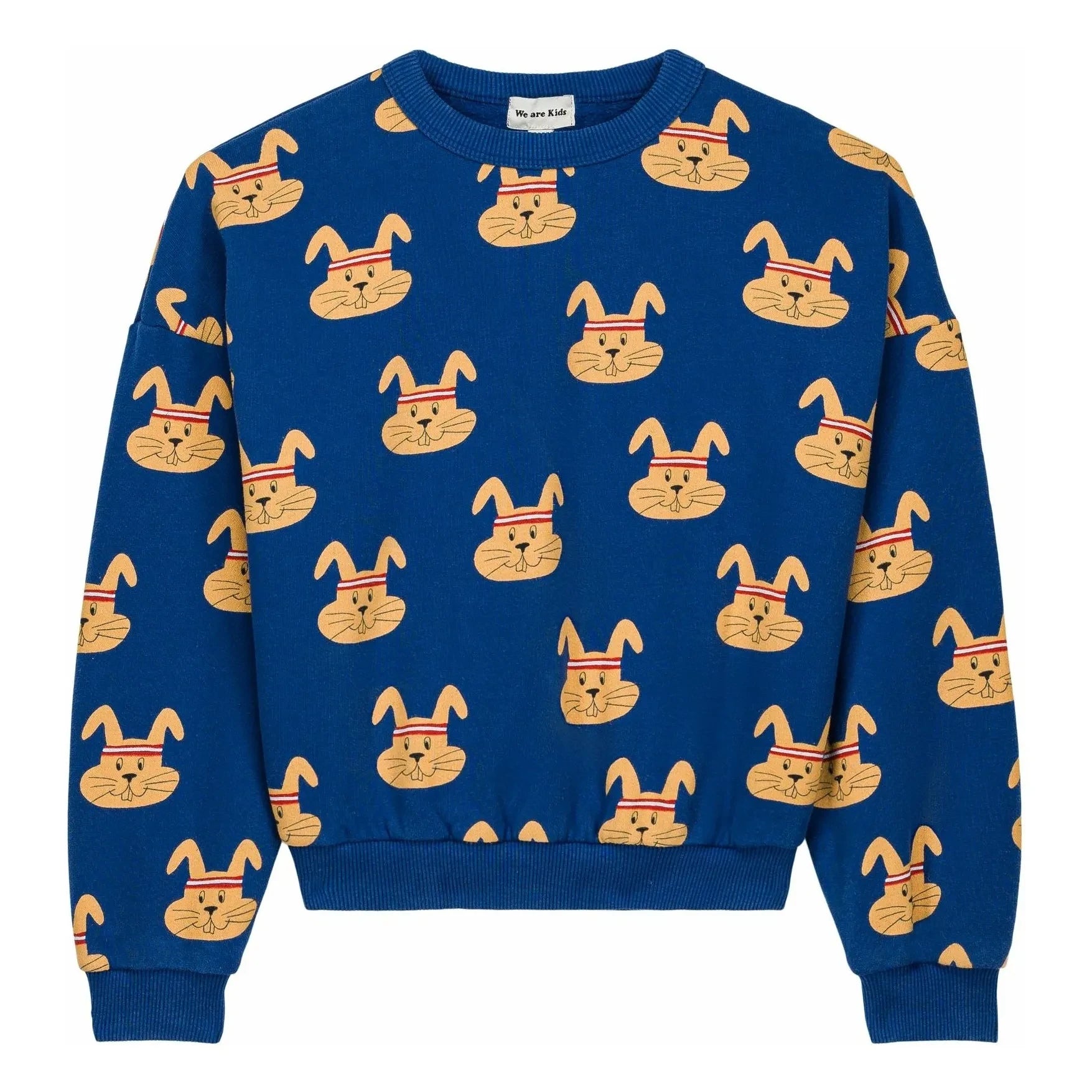 We Are Kids - Tony Lapins organik pamuklu sweatshirt | Mavi