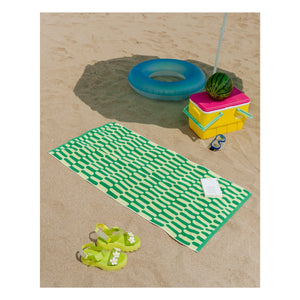 Tarta Gelatina - Paseo Bathroom Towel | Green