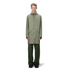 Rains – Langer Mantel W3 | Hellkhaki