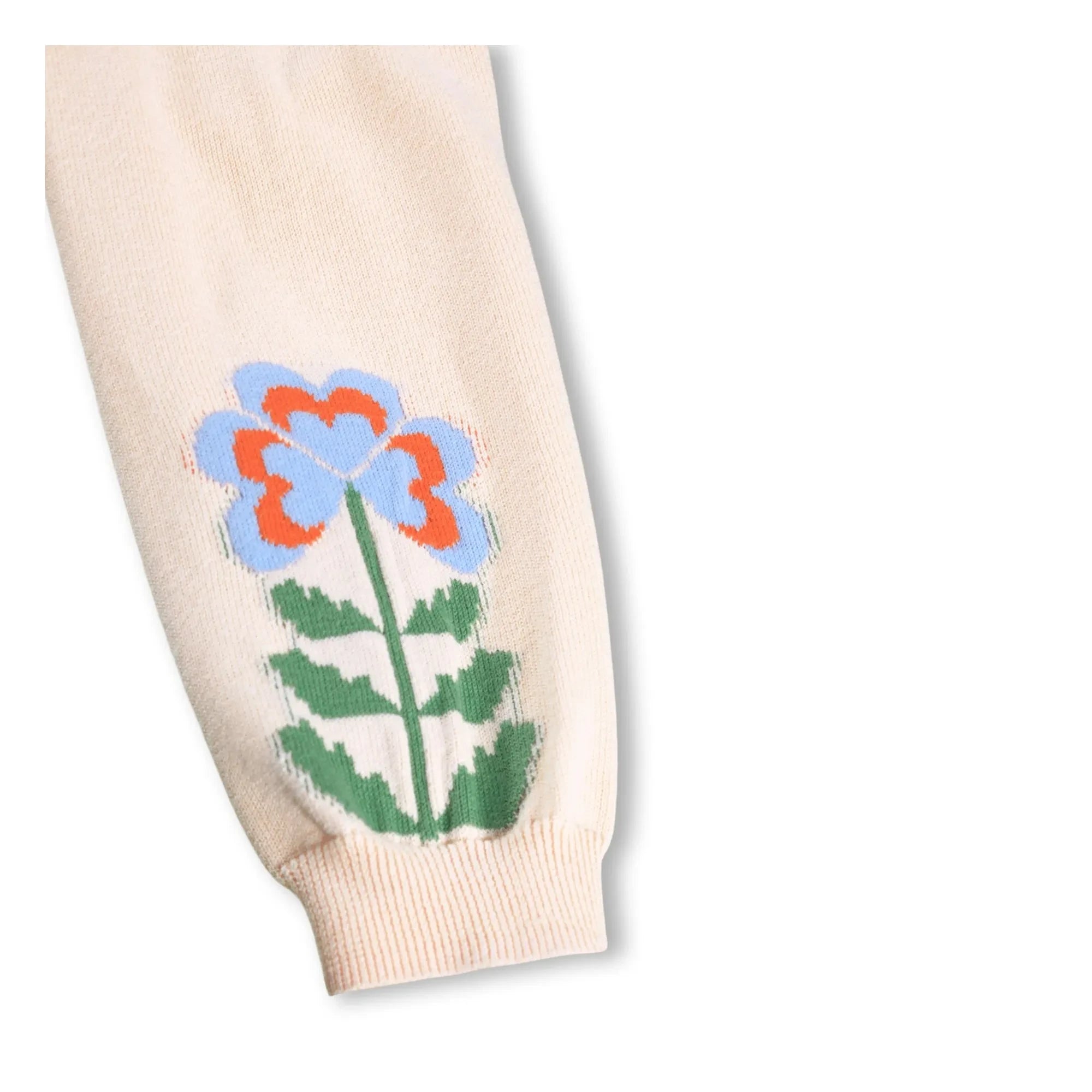 Molo – Jogginghose aus Bio-Baumwolle mit Blumenmuster | Hellrosa