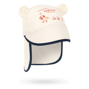 Konges Sløjd - Duck UV Protection Hat Recycled Fiber | Ecru