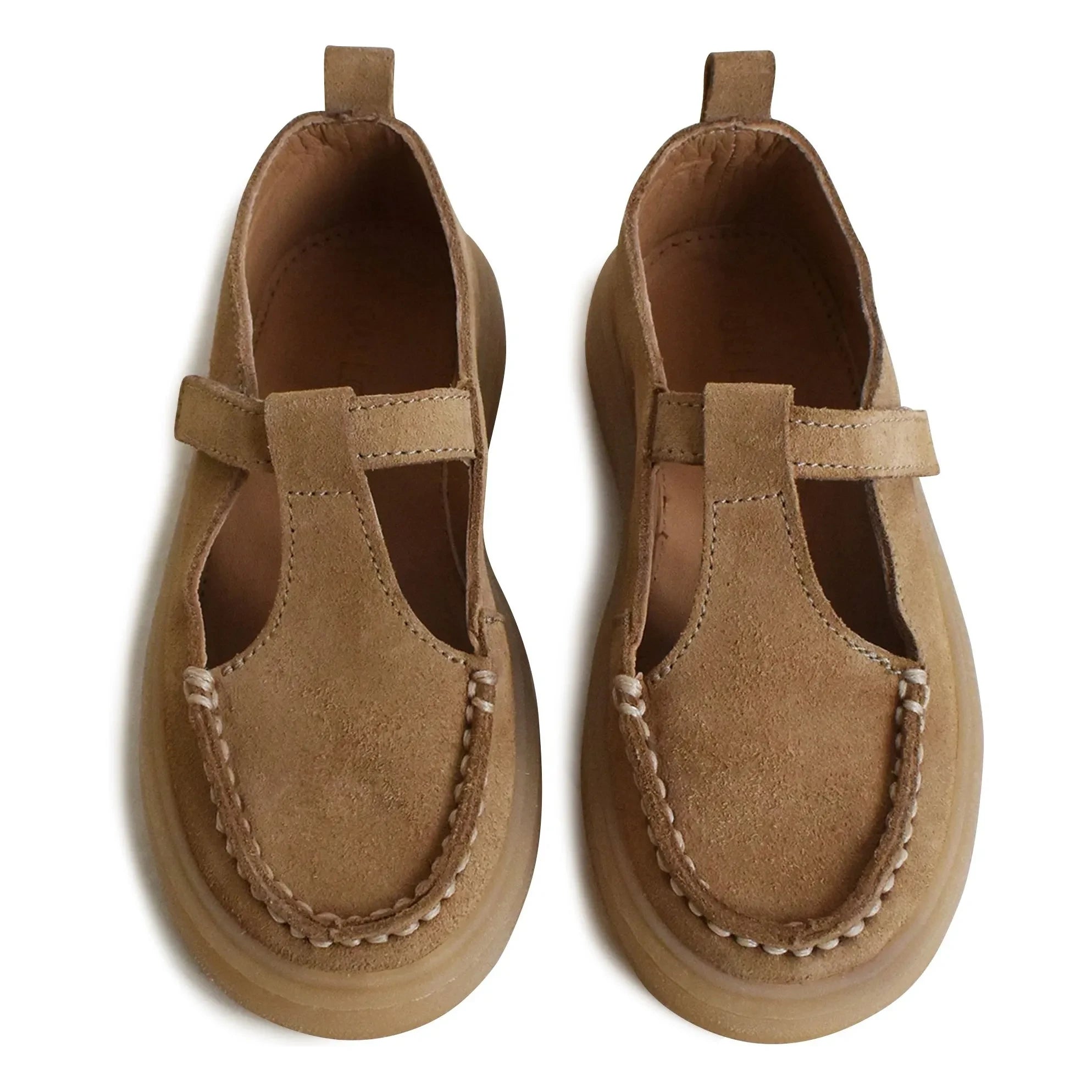 du Loua - Du Tilly Süet Loafer | Kum
