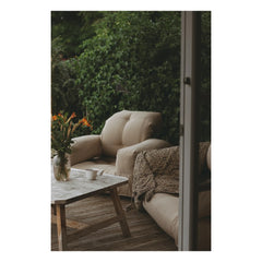 Karup Design - Outdoor Pouf-Sessel | Beige