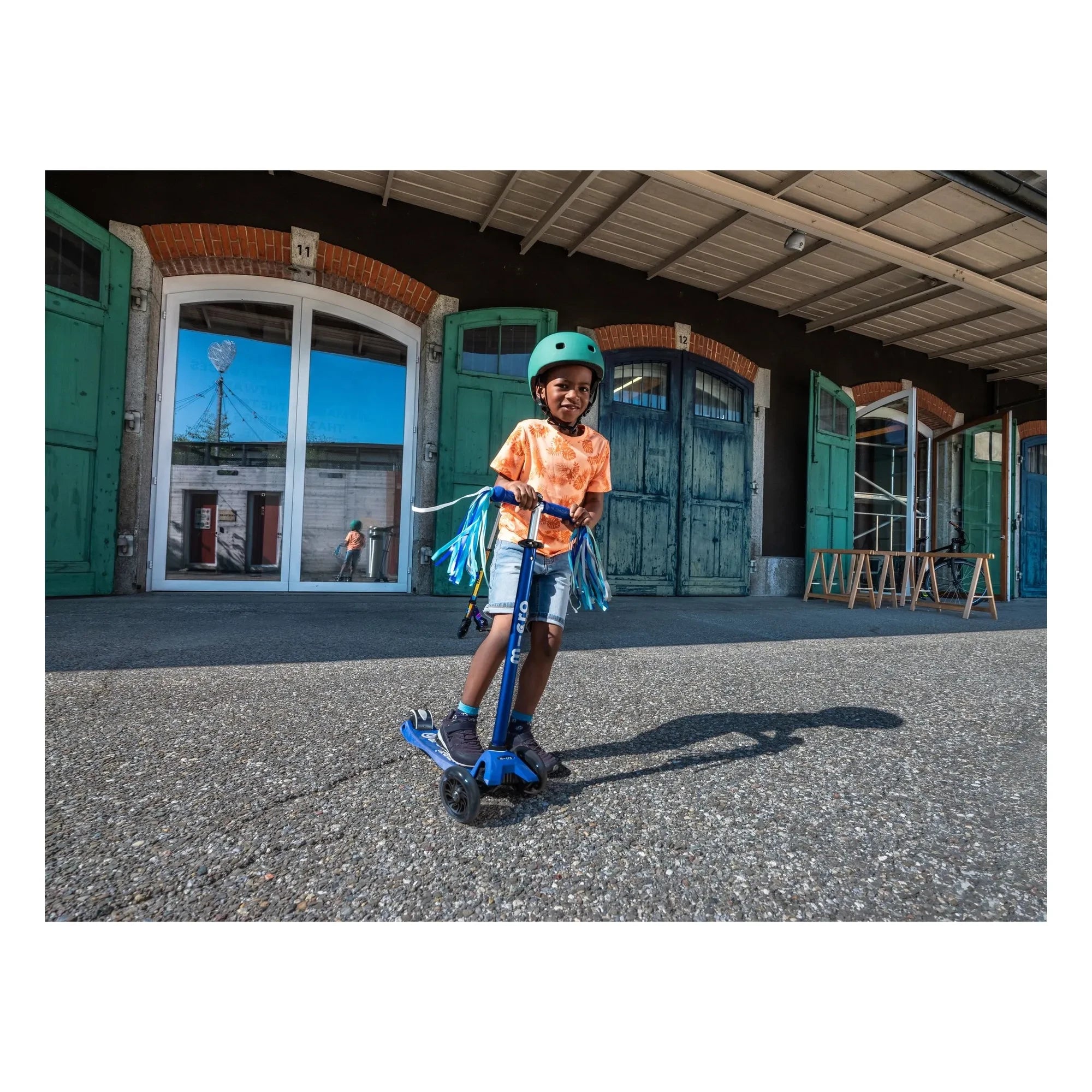 Micro - Scooter Straps - 2-piece Set | Blue