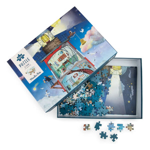 Moulin Roty - Leuchtturm-Puzzle - 500 Teile