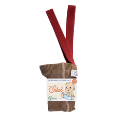 Silly Silas - Christmas Organic Cotton Tights | Olive Green
