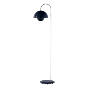 & Tradition - Flowerpot VP12 Yer Lambası, Verner Panton | Koyu Mavi