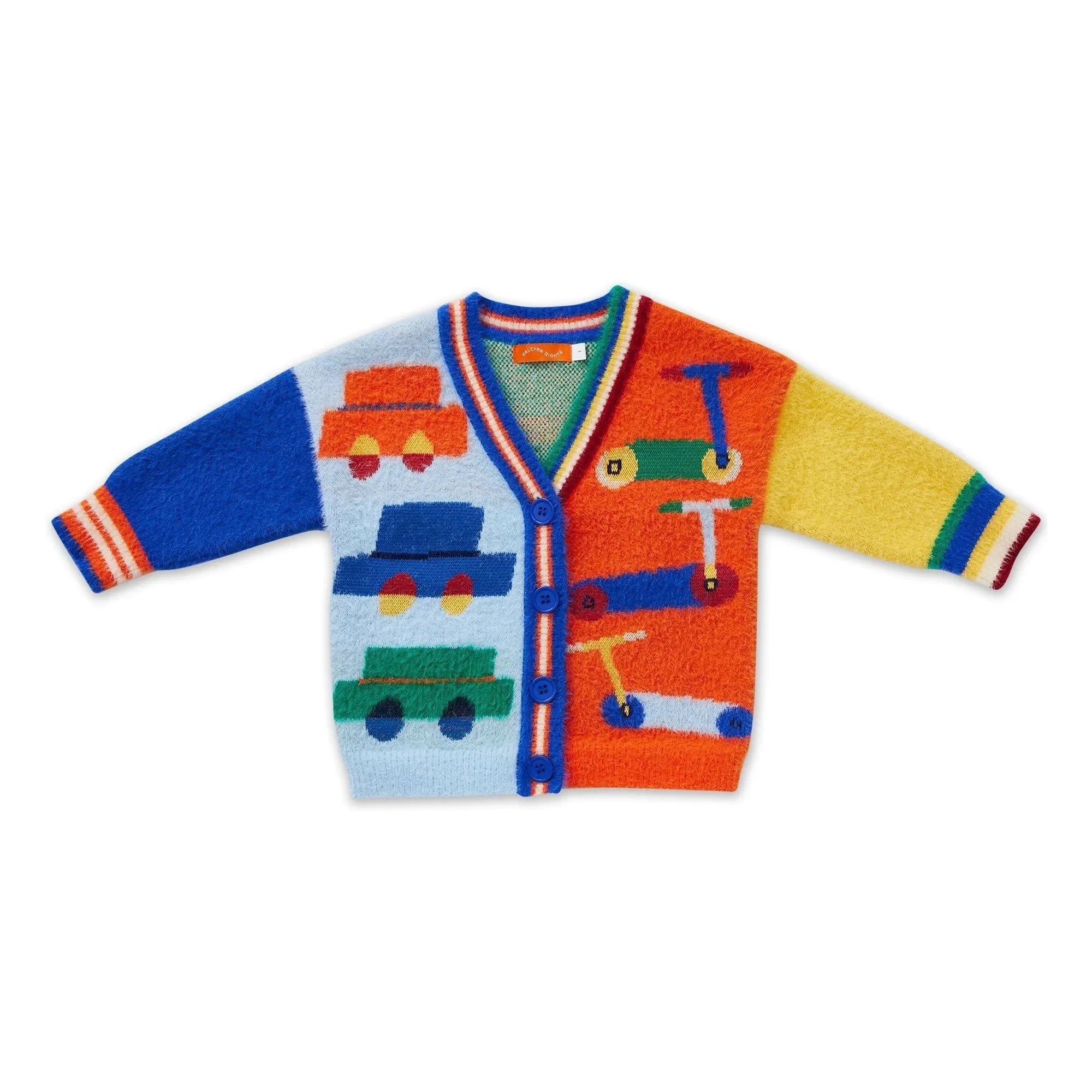 Halcyon Nights - Cardigan Cars | Royal blue