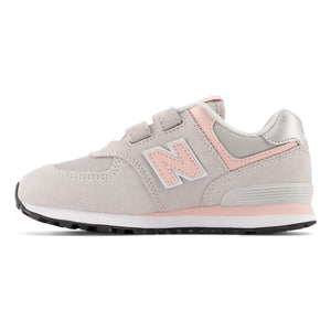 New Balance - 574 Evergreen Velcro Sneakers | Pale Pink