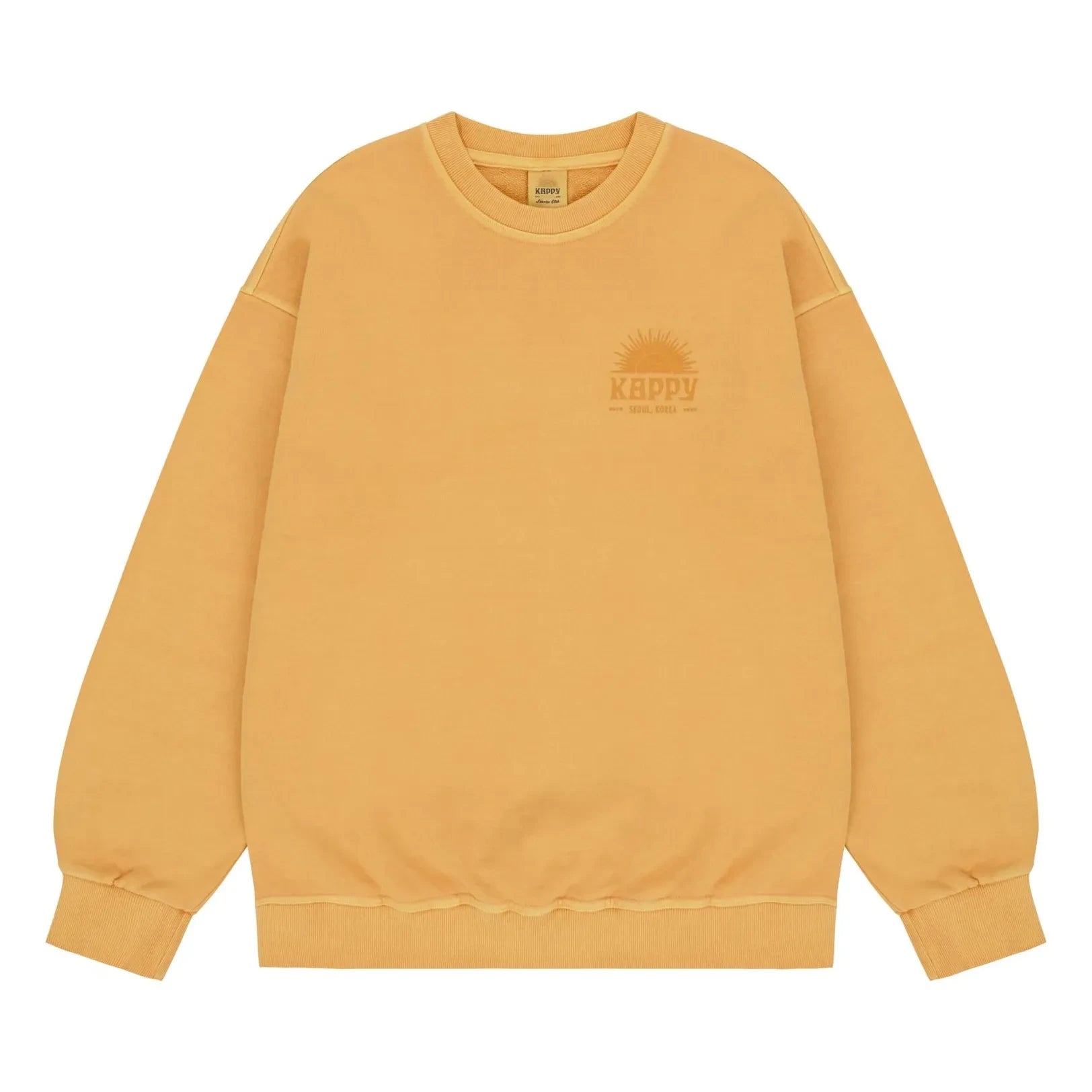 Kappy – Sunny Wing Pigment Sweatshirt | Gelb