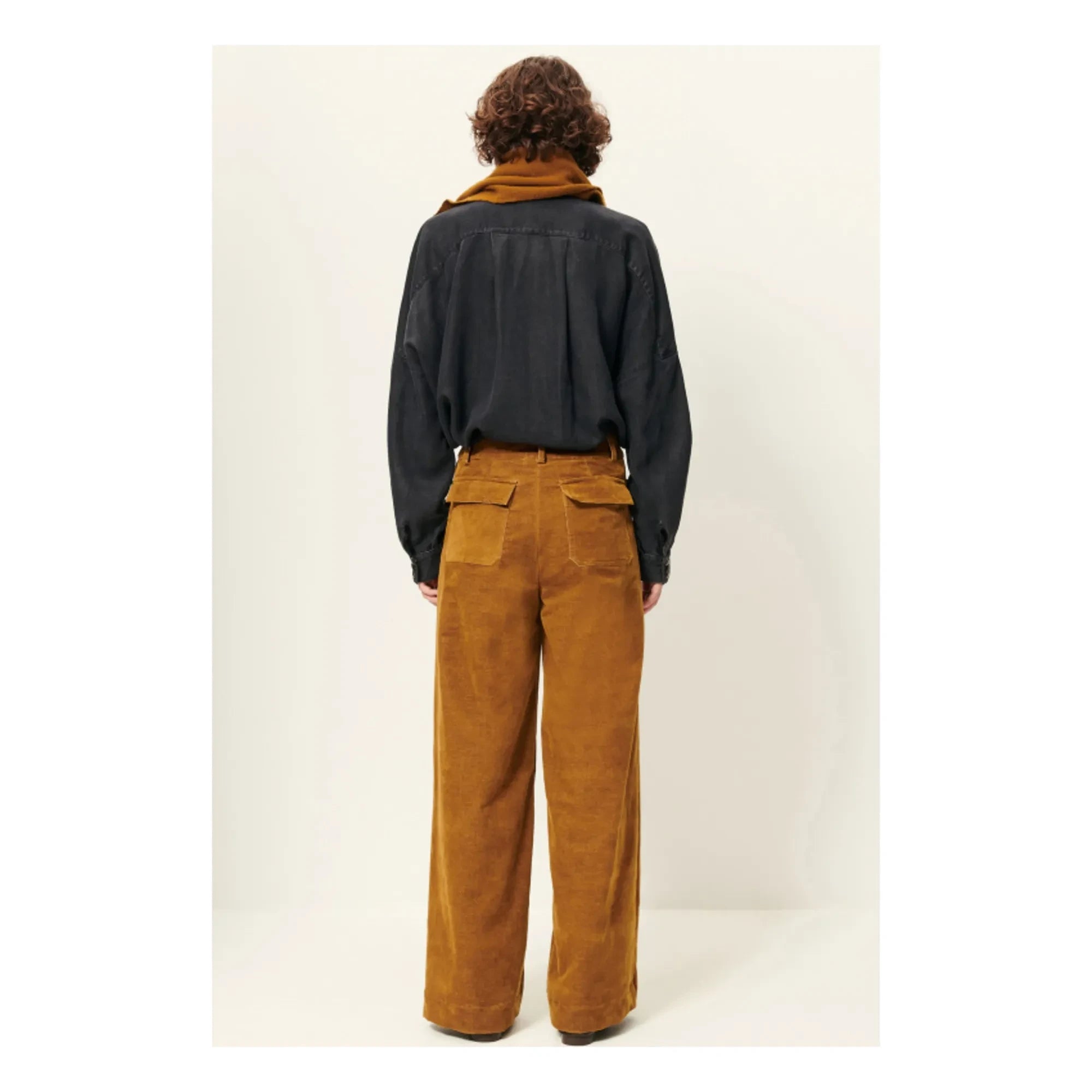 Sessùn - Manhastreet Kadife Pantolon | Bronze