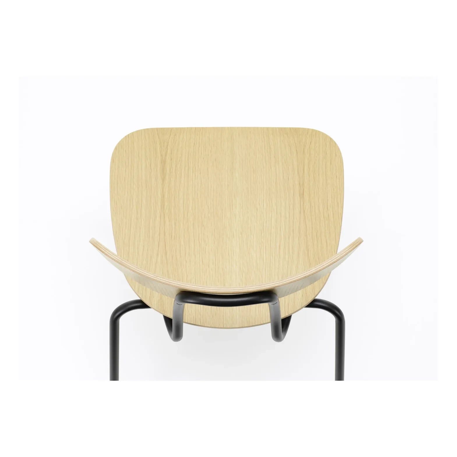 Vitra - Jasper Morrison Moca Chair - Black Base | Oak