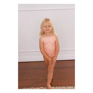 Ina Swim - Mara Badeanzug aus recyceltem Nylon | Aprikose