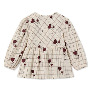 Fliink - Karierte Bluse | Ecru